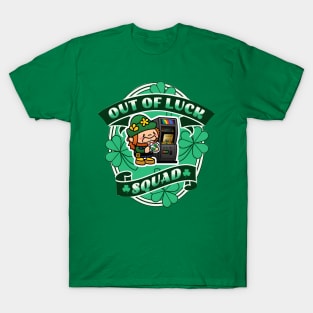 Out of Luck Squad St. Patrick’s Art Design T-Shirt